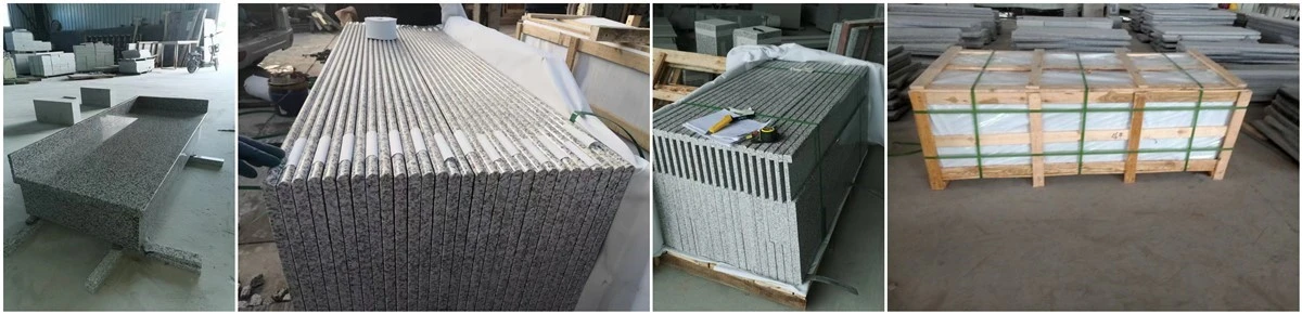 White granite countertops with backplash White granite countertops with backplash