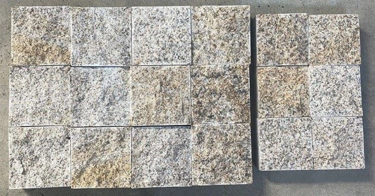 Granite Cobble Patio