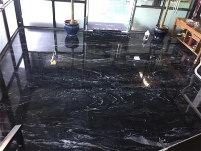 Podne pločice od crnog prirodnog kamena