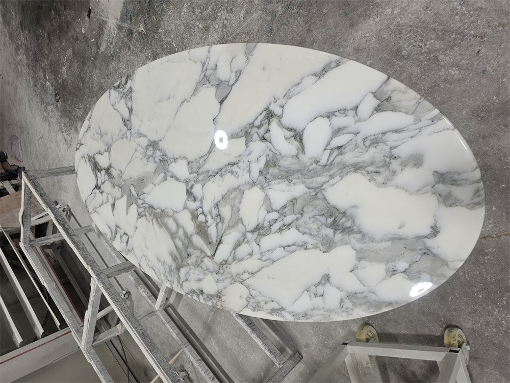 Marble tops glazed STONE TABLE Marble tops glazed STONE TABLE